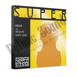 THOMASTIK Superflexible 4/4 Jeu de cordes Violoncelle - 
