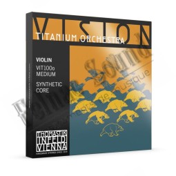 Thomastik Vision Titanium Orchestra 4/4 Violon Jeu de cordes - 