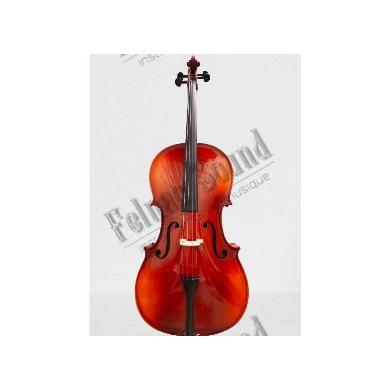 Stradivarius 4/4 violoncelle Hora student - réglage